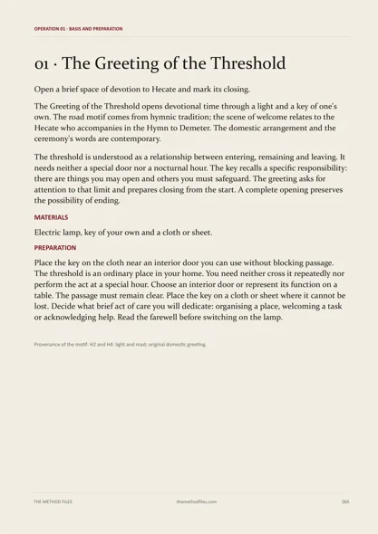 Page 65 of Hecate: The Greeting of the Threshold