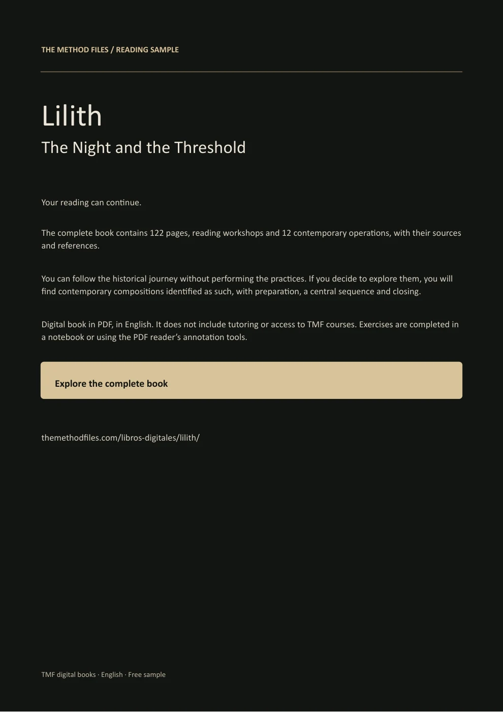 Lilith · Continue reading