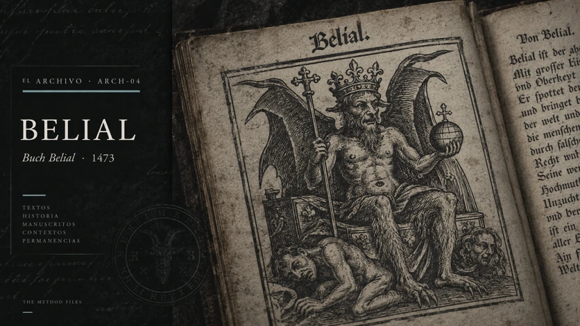 BELIAL: CUANDO UNA PALABRA SE CONVIRTIÓ EN REY