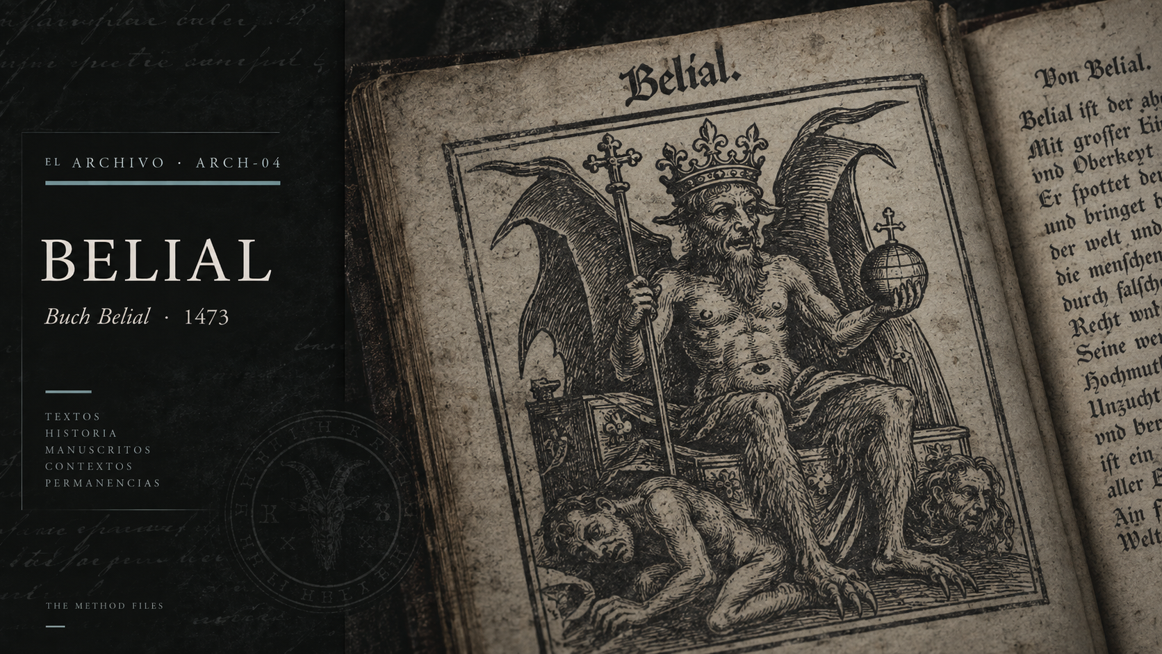 BELIAL: CUANDO UNA PALABRA SE CONVIRTIÓ EN REY