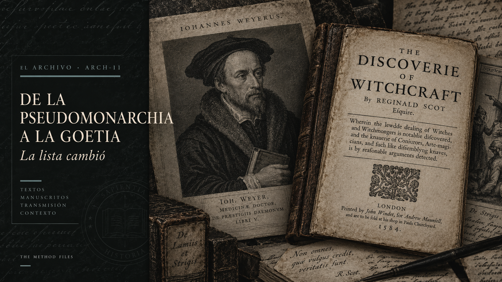 DE LA PSEUDOMONARCHIA A LA GOETIA: LA LISTA CAMBIÓ