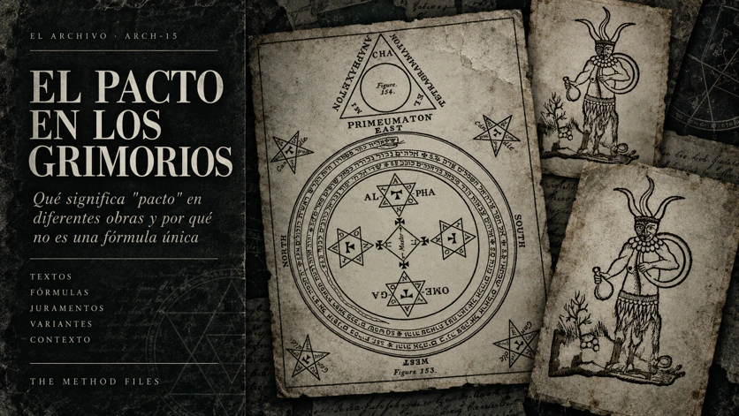EL PACTO EN LOS GRIMORIOS