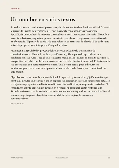 Página 10 de Azazel: Un nombre en varios textos