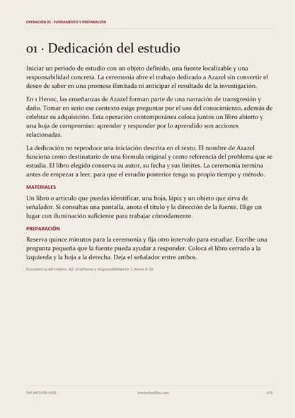 Página 70 de Azazel: Dedicación del estudio