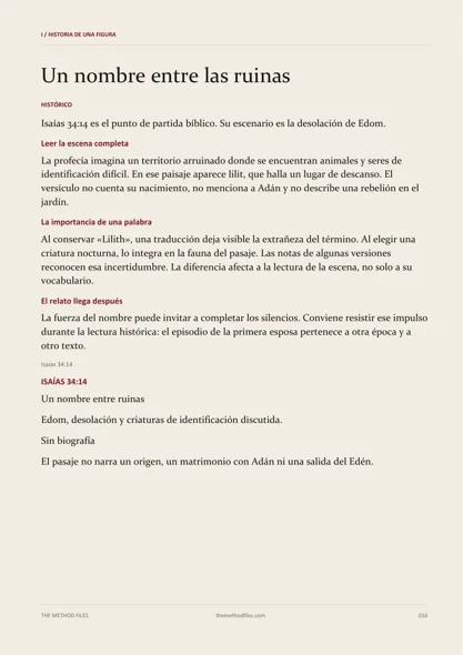 Página 16 de Lilith: Un nombre entre las ruinas