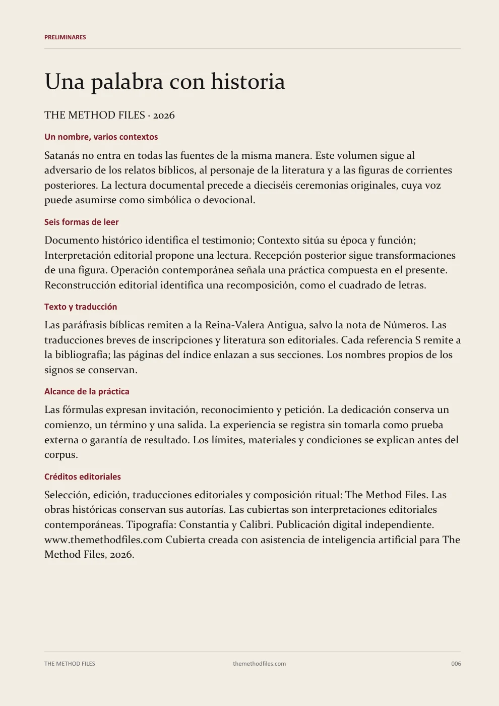 Satanás · Una palabra con historia